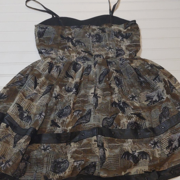 Spin Doctor werewolf, raven & bat dress - Picture 4 of 5